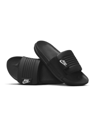 Black nike flip flops online